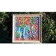 Charts on artistic canvas Evening Promenade