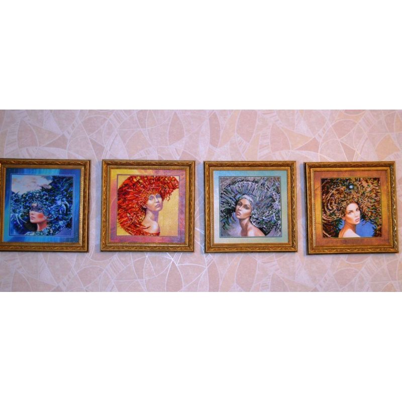 Main Bead Embroidery Kit The Four Elements – Air