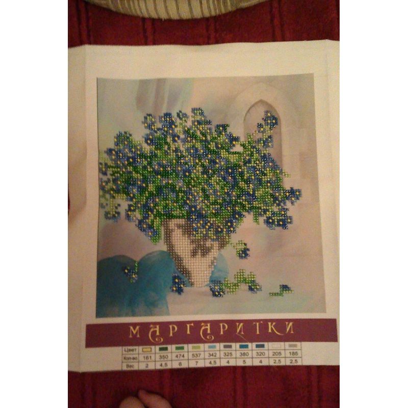Charts on artistic canvas Daisy
