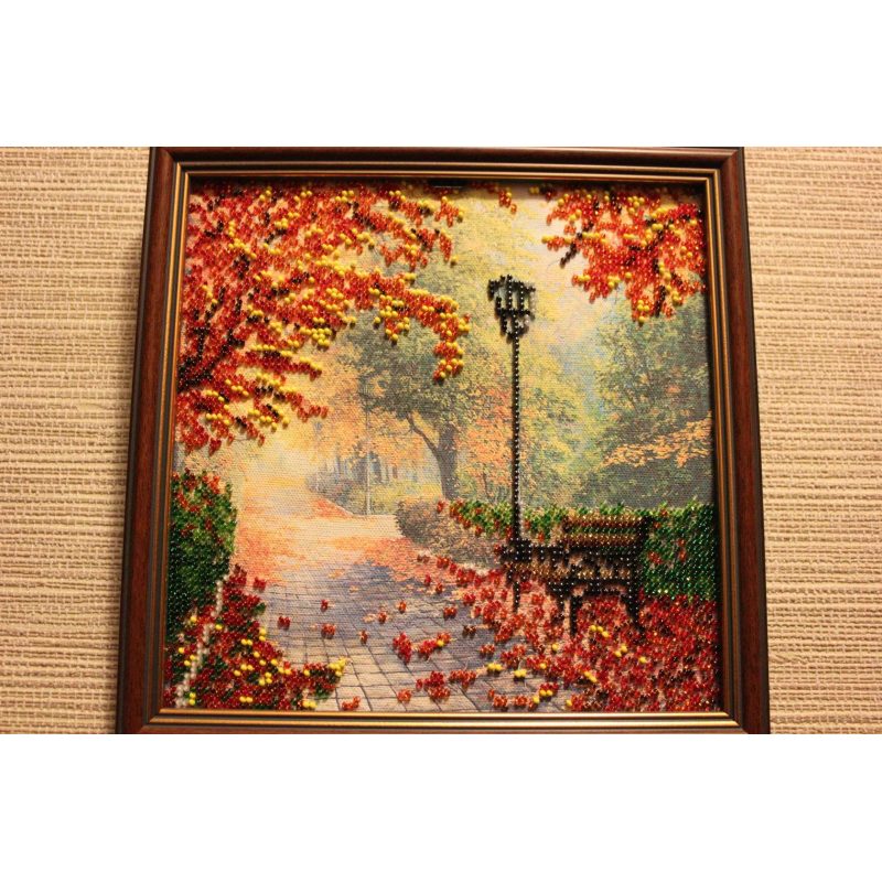 Charts on artistic canvas Tansparent autumn