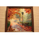 Charts on artistic canvas Tansparent autumn
