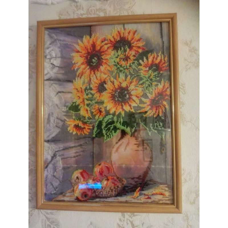 Main Bead Embroidery Kit Summer bouquet
