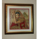 Charts on artistic canvas Flowers of India