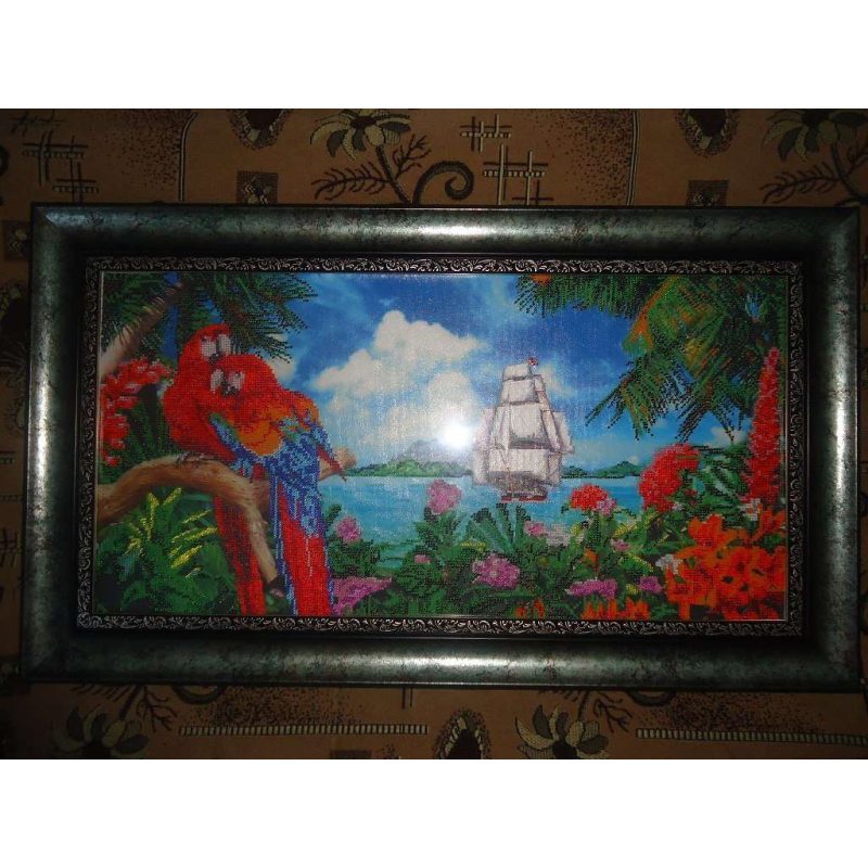 Main Bead Embroidery Kit Tropical Paradise