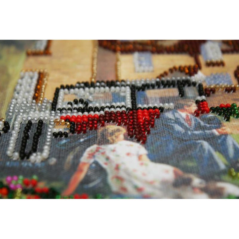 Main Bead Embroidery Kit Sunday picnic