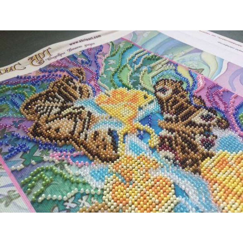 Charts on artistic canvas Moths