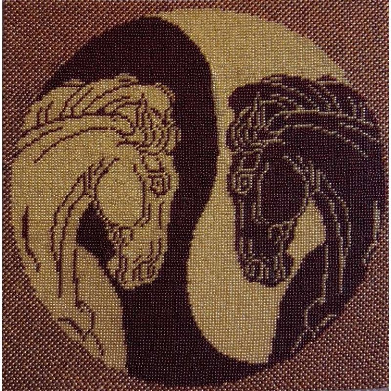 Main Bead Embroidery Kit Yin and Yang