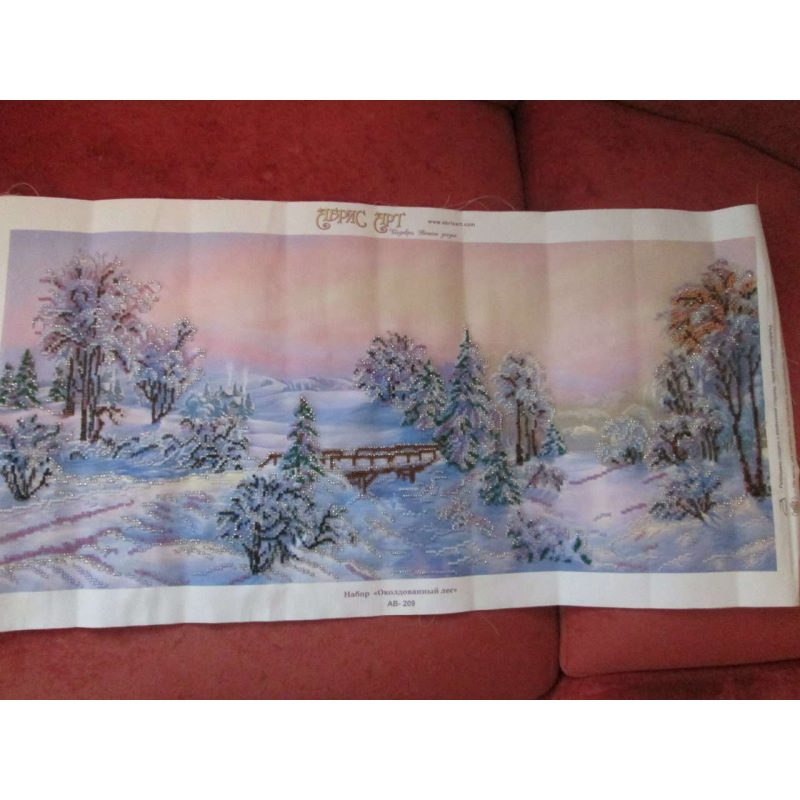 Main Bead Embroidery Kit Bewitched forest