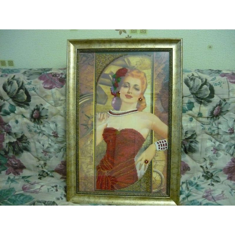 Main Bead Embroidery Kit Dolly