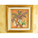 Charts on artistic canvas Spring Flowers
