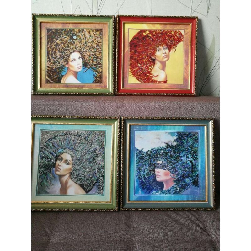 Main Bead Embroidery Kit The Four Elements – Earth