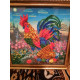 Charts on artistic canvas Peace, love and understanding