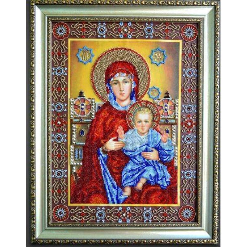 Main Bead Embroidery Kit Wedding Icon – The Holy Mother of God