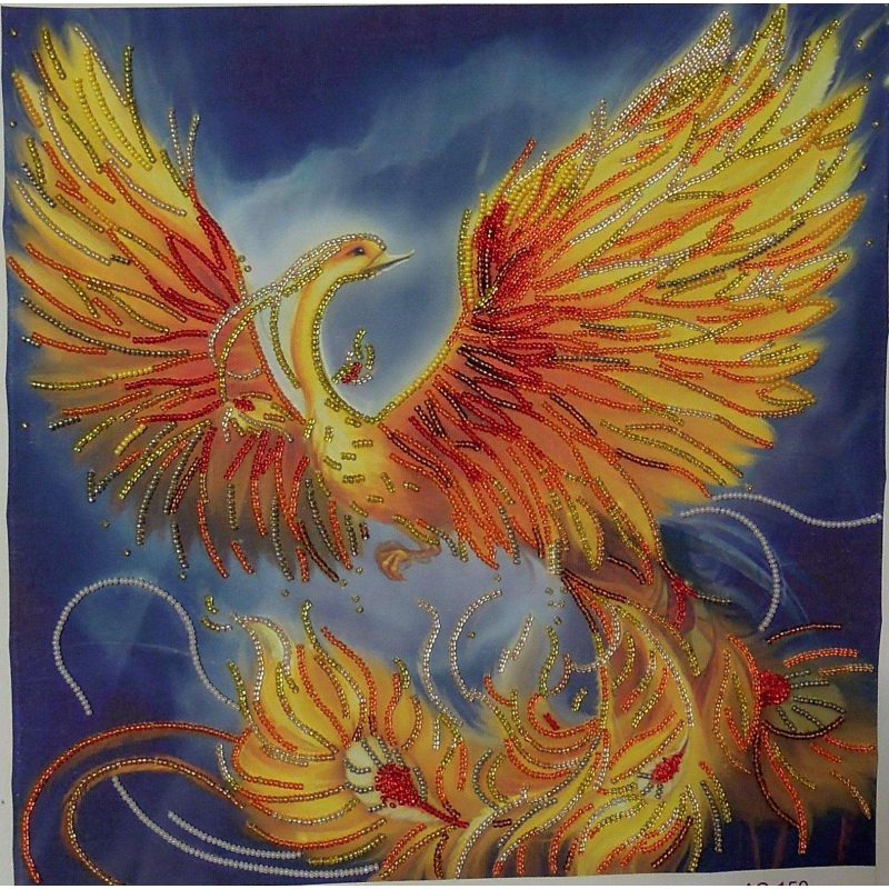Charts on artistic canvas The Firebird