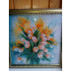 Charts on artistic canvas Spring mood