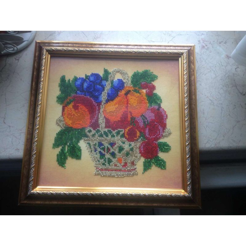 Main Bead Embroidery Kit Fruit
