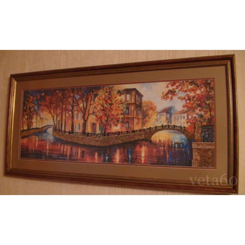 Main Bead Embroidery Kit Gold reflections