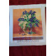 Charts on artistic canvas Lilac