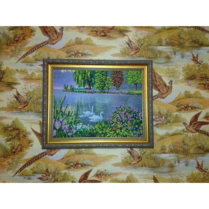 Main Bead Embroidery Kit Swan song
