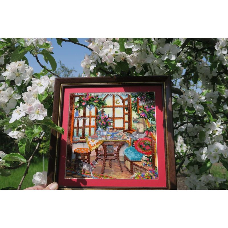 Charts on artistic canvas In the Sun Room