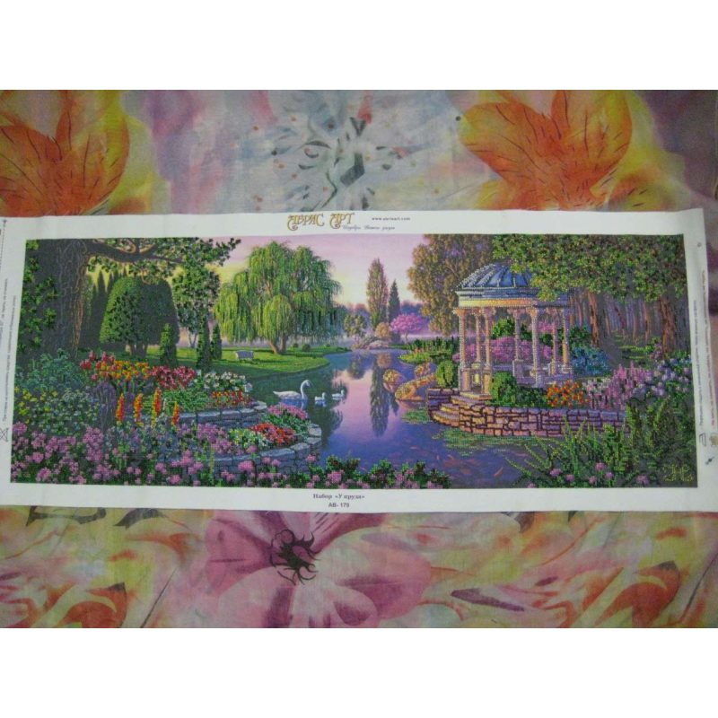 Main Bead Embroidery Kit By the pond