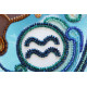 Main Bead Embroidery Kit Aquarius