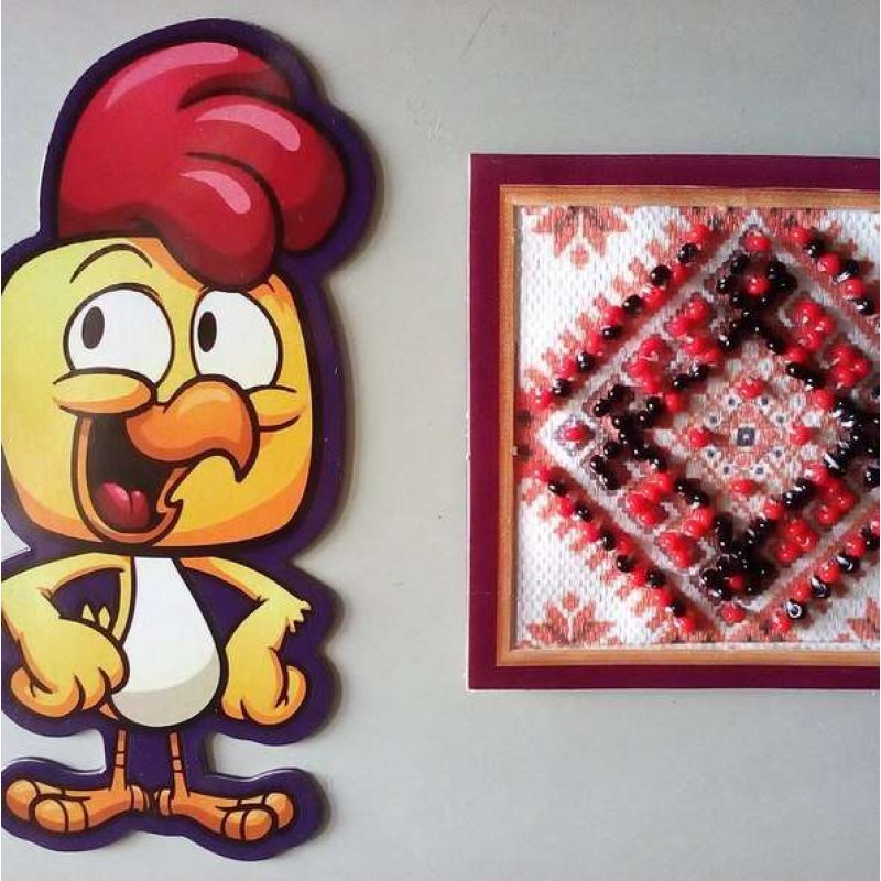 Mini Magnets Bead embroidery kit Pattern – 1