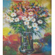 Charts on artistic canvas Floral Cocktail