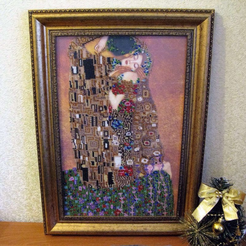 Main Bead Embroidery Kit The kiss