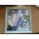 Charts on artistic canvas The Parisian Woman