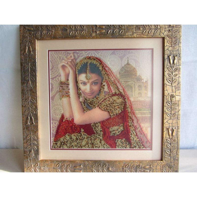 Charts on artistic canvas Flowers of India
