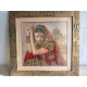 Charts on artistic canvas Flowers of India