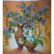 Charts on artistic canvas Spring Flowers
