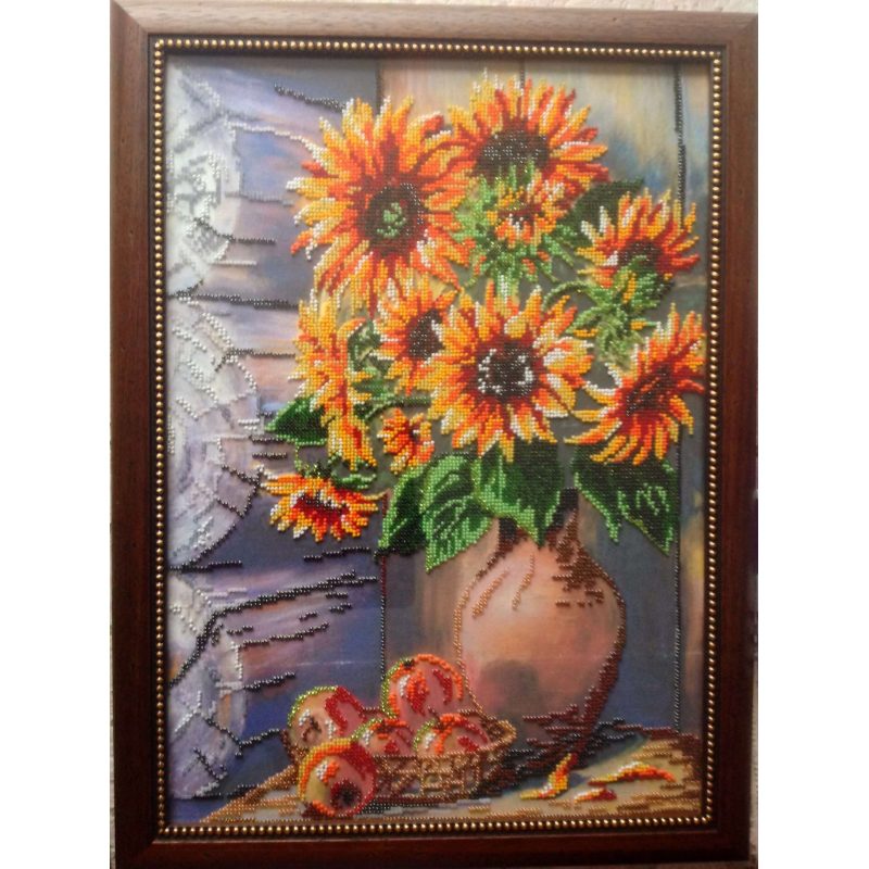 Main Bead Embroidery Kit Summer bouquet