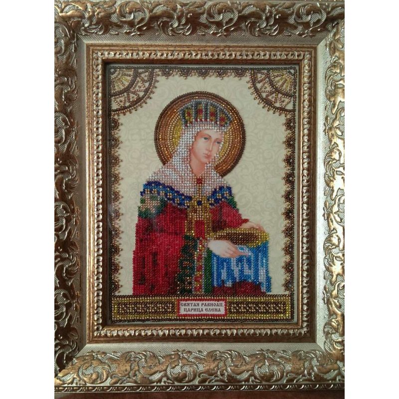 Icon's charts on artistic canvas St. Helen