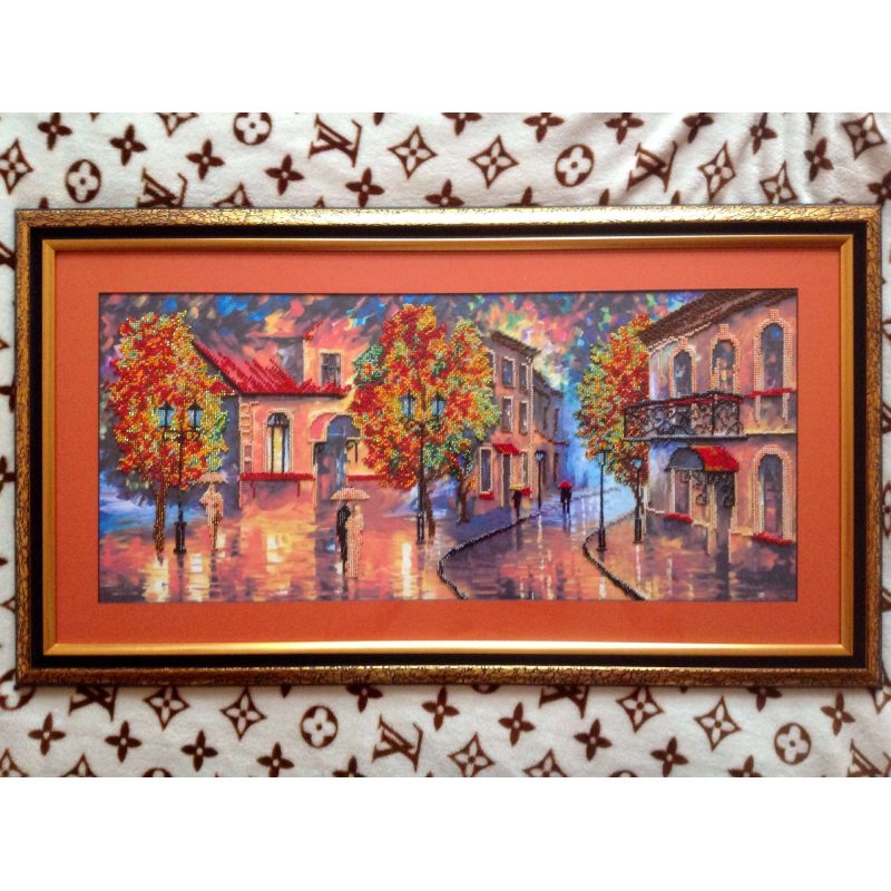Main Bead Embroidery Kit October colours