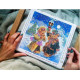 Charts on artistic canvas Magic Winter