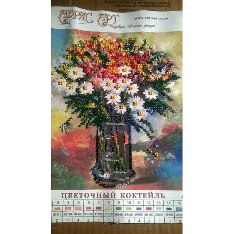 Charts on artistic canvas Floral Cocktail