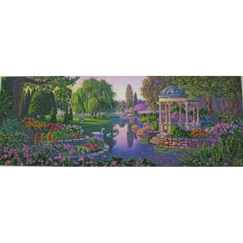 Main Bead Embroidery Kit By the pond