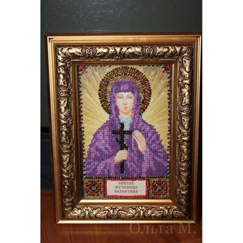 St.Icons Mini Bead embroidery kits St. Valentine