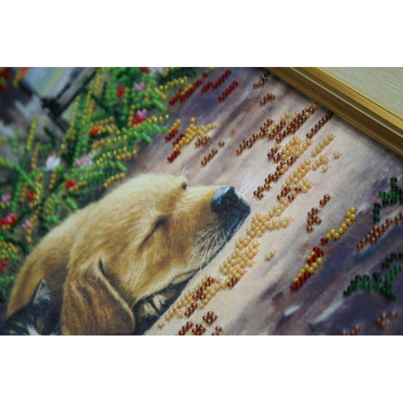 Main Bead Embroidery Kit Best friends