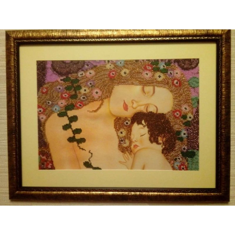 Main Bead Embroidery Kit Mother and Child
