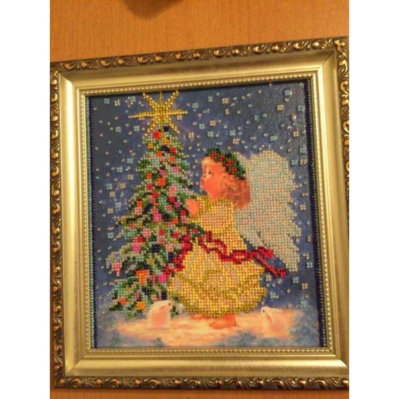 Charts on artistic canvas The Christmas Star