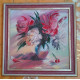 Charts on artistic canvas Picturesque peonies