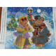 Charts on artistic canvas Magic Winter