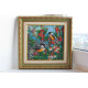 Charts on artistic canvas Morning Forest