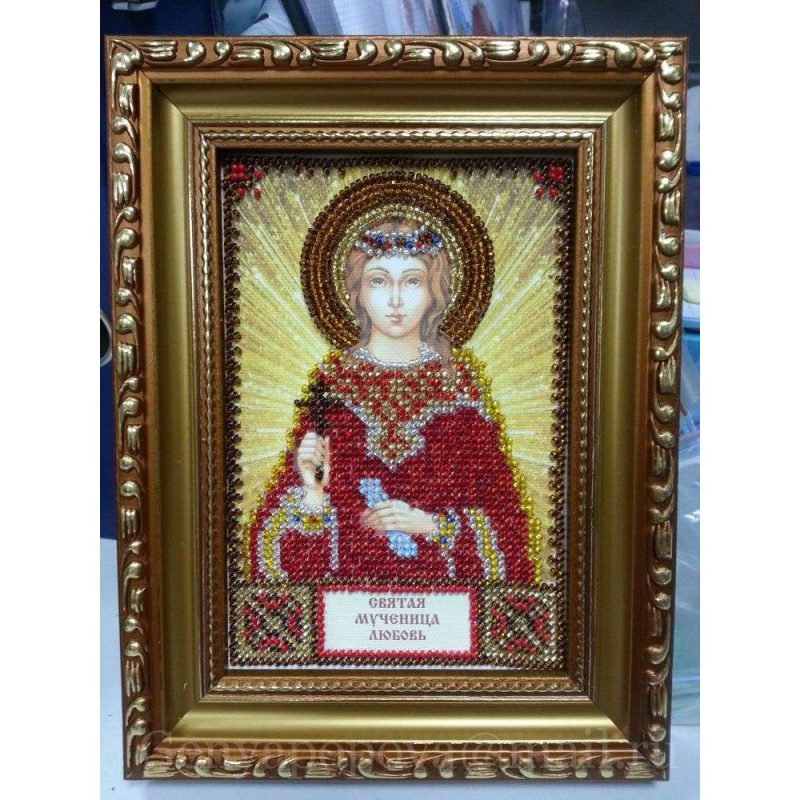 St.Icons Mini Bead embroidery kits St. Lubov