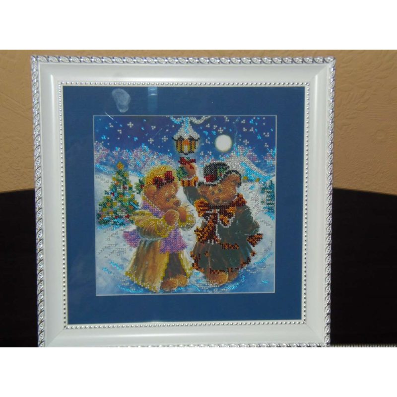 Charts on artistic canvas Magic Winter