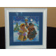 Charts on artistic canvas Magic Winter