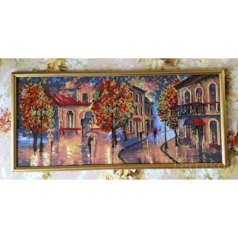 Main Bead Embroidery Kit October colours